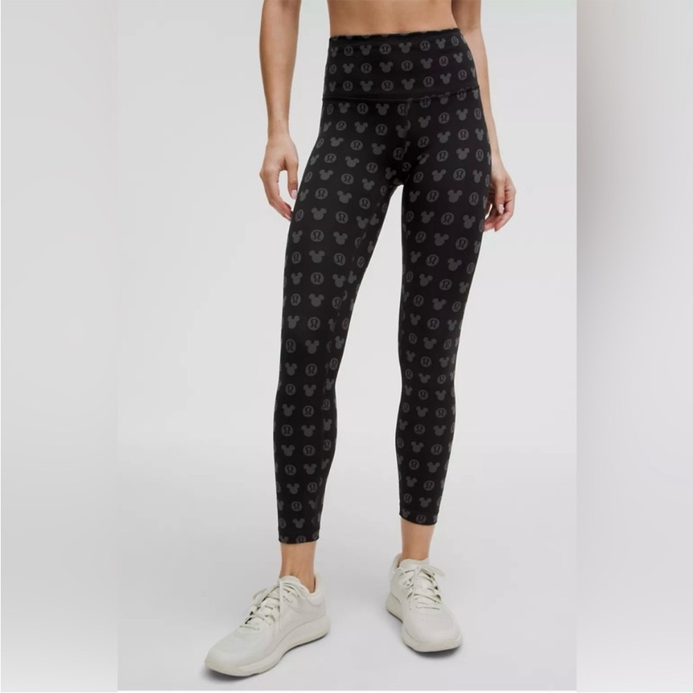 Lululemon x Disney wunder train high rise size 4